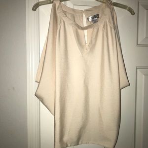 Cream dressy top